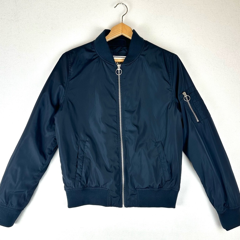 Garage Bomber Jacket Quilted Lining